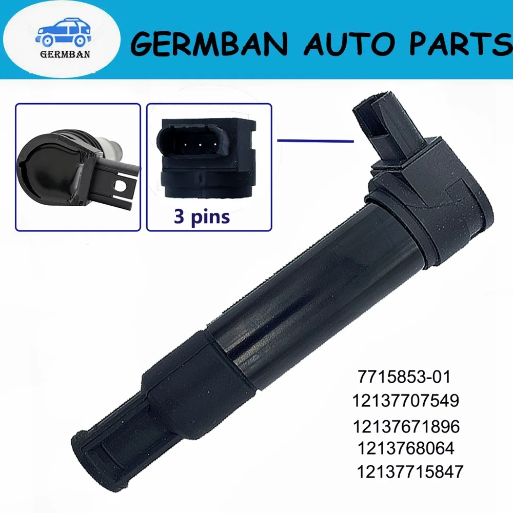 12137715847 MOTORCYCLE Ignition Coil For BMW R1100 S R1150 R1200 GS R900 / RS / RT 1999-2013 771585301 12137671896 12137707549