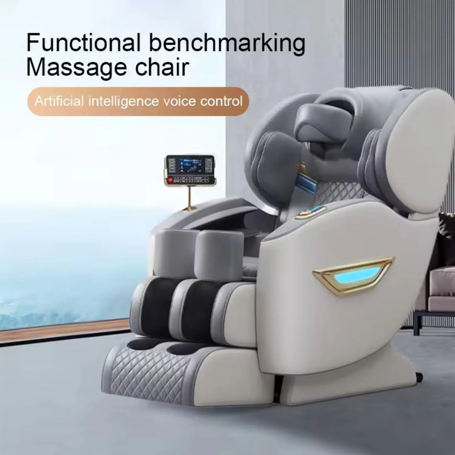 massage chair Zero Gravity Smart Electric Recliner Back Relaxing Rocking Portable Black  Brown Massage Chair Three Year Warranty