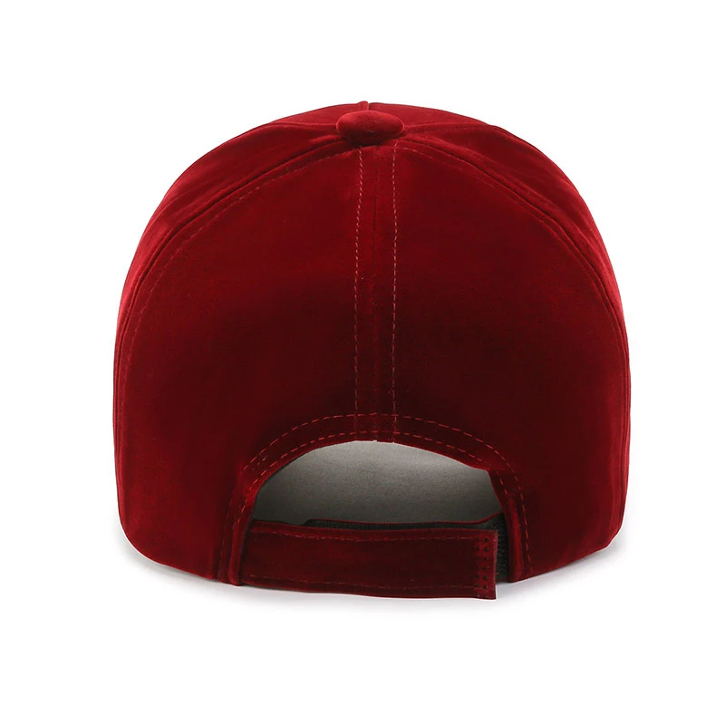 Gold Velvet Korean Women Hat Autumn Winter Outdoor Couple Caps Solid Color Sun Visor Hats Men\'s Baseball Cap Golf hat