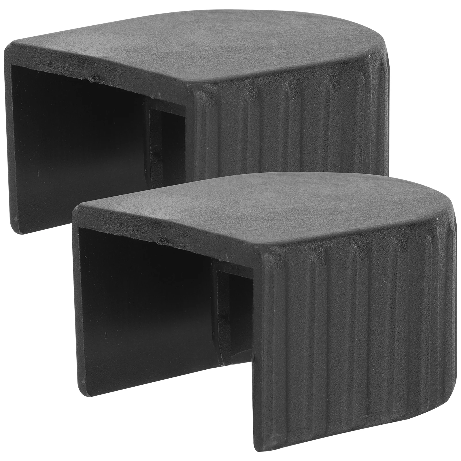 

2pcs Bamboo Accessories Step Cover Protective Caps Plastic Pads Replacement Parts Lightweight Durable Covers Household Supplies