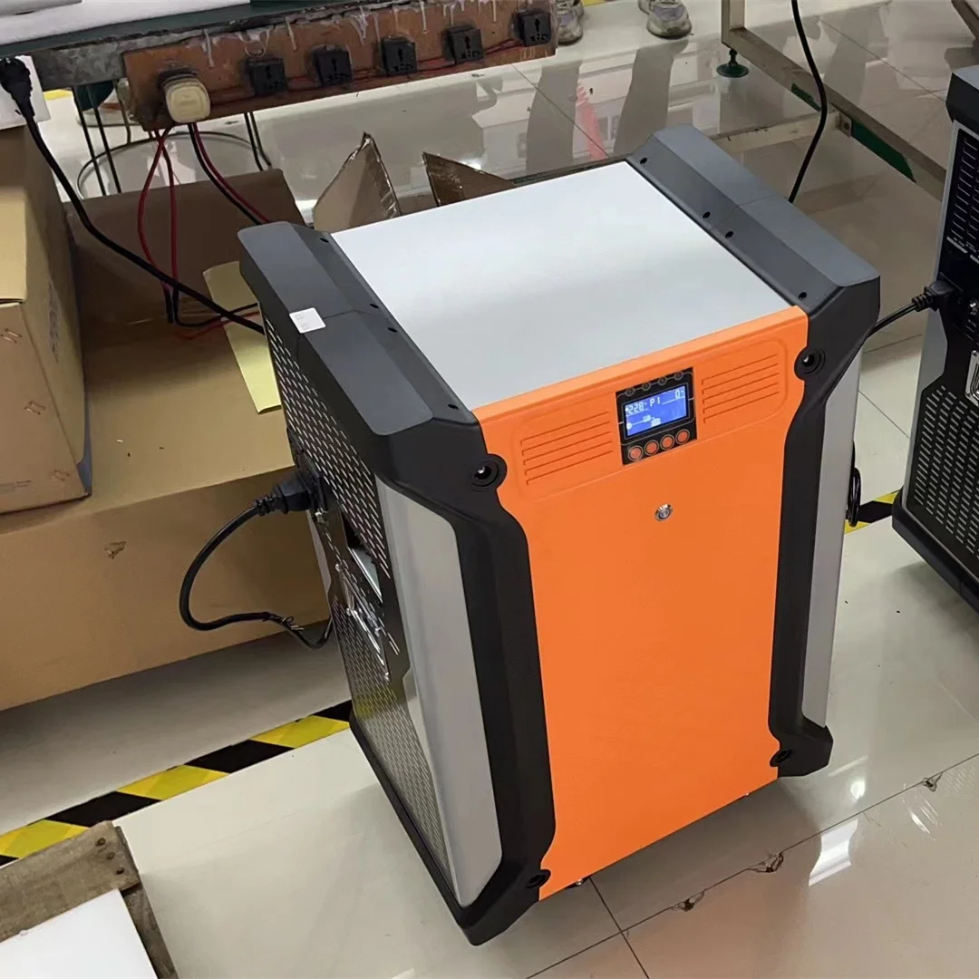 大容量10kWhソーラー発電機 急速充電5kW出力 110V/220V Lifepo4バッテリー パワーステーション 積み重ね可能 家庭用ソーラーCAN