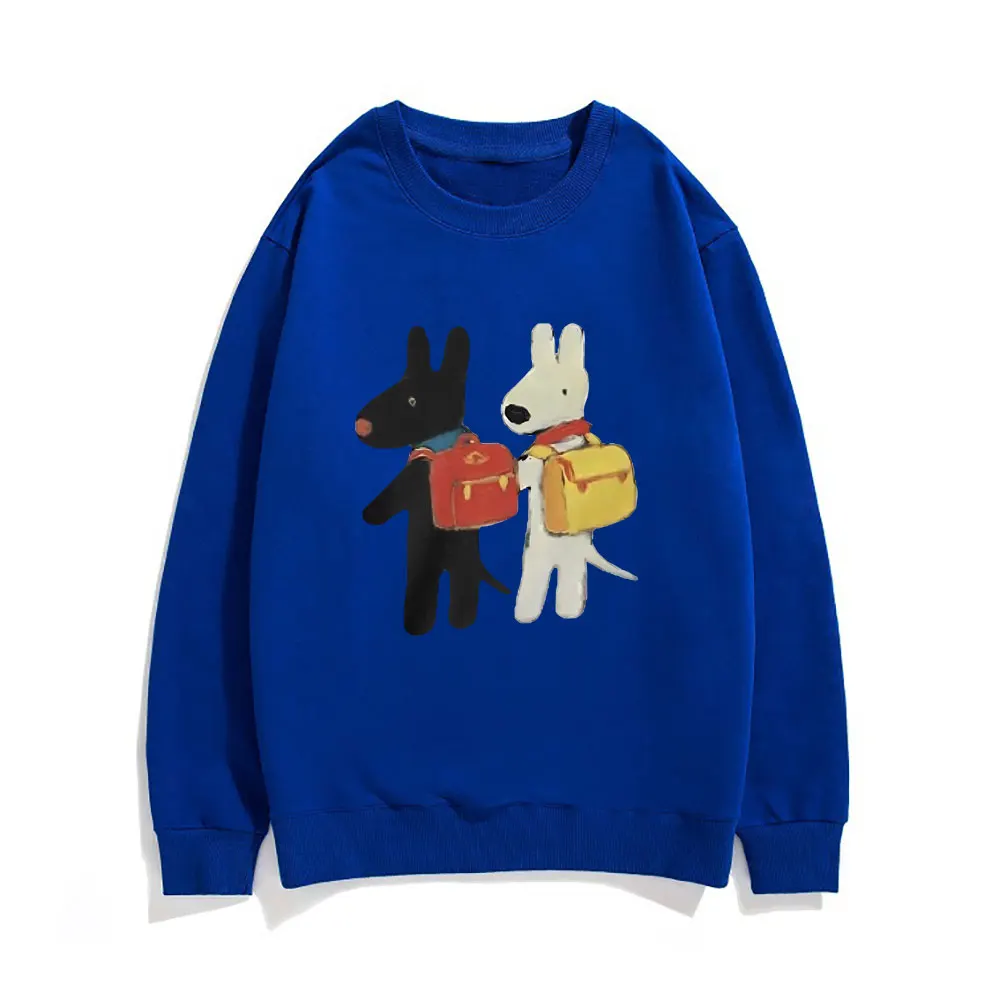 Gaspard and Lisa Best Friend Afterschoo Baby Graphic Sweatshirt Men Women Vintage Casual Pullover Male Funny Cartoon Pullovers