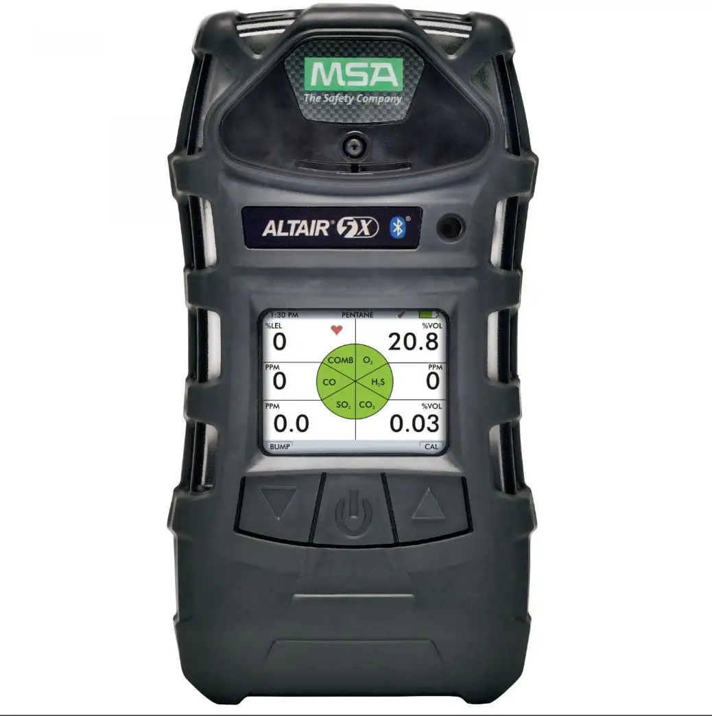 Brand New 100% Original MSA Altair 5X Multi  Detector NH3 CO2 CH4 CO H2S O2