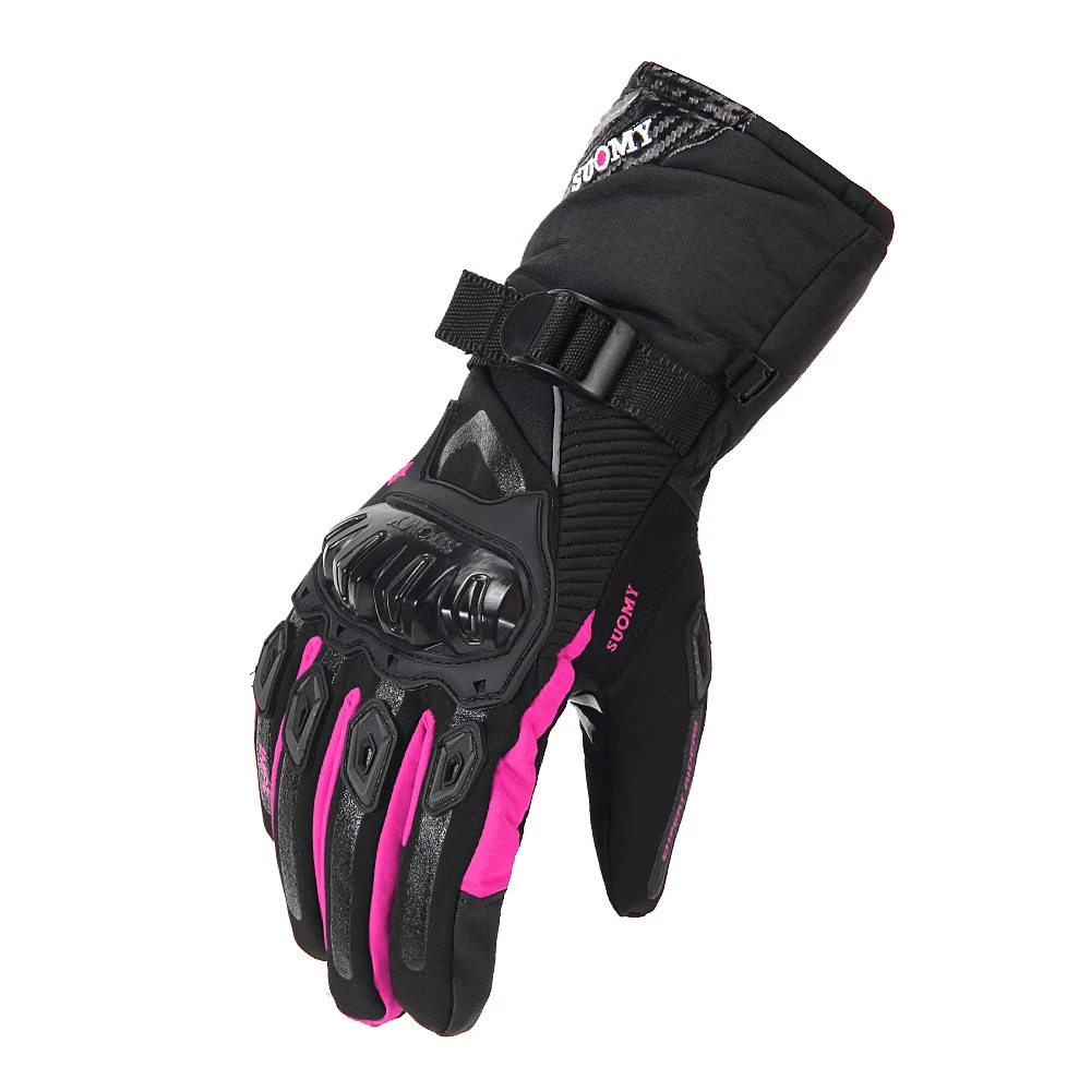 

Winter Warm And Waterproof Motorcycle Gloves Women's Anti Fall Touch Screen Off-road Riding Gloves Outdoor Riding Equipment