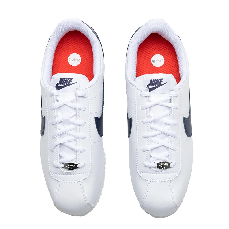 

Nike (Nike) Cortez Basic Women's Sports Shoes Classic White Casual Shoes Breathable Lightweight Sneakers 904764-106