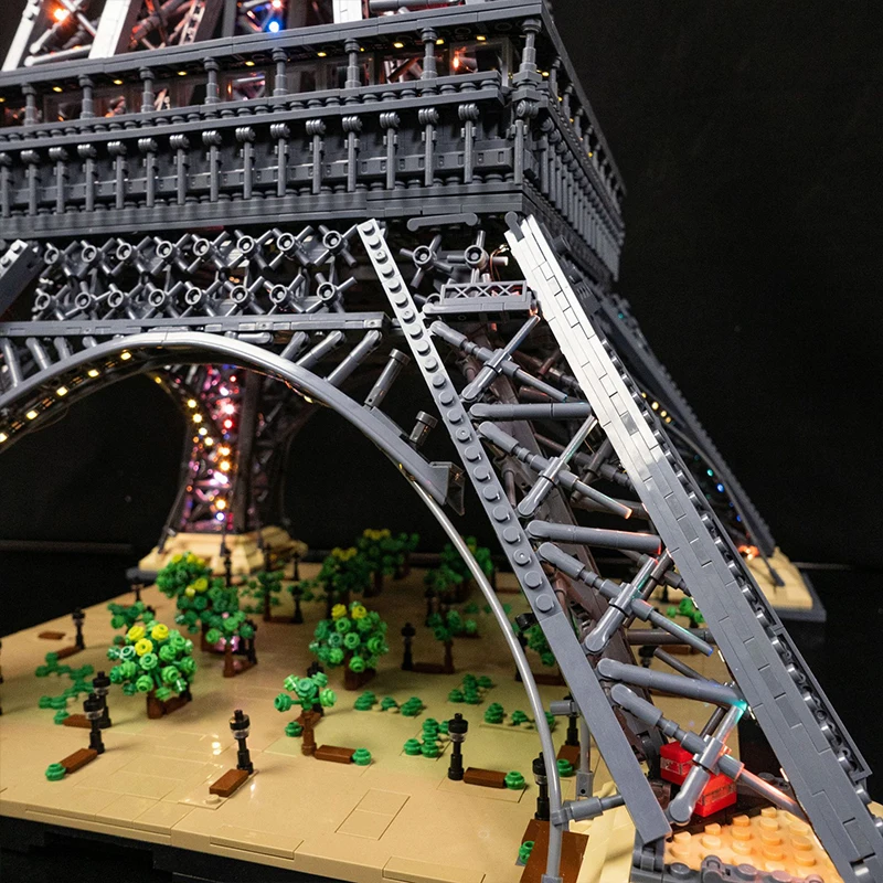 DIY RC LED Light Kit For LEGO 10307 Eiffel Tower   (Only LED Light,Without Blocks Model)