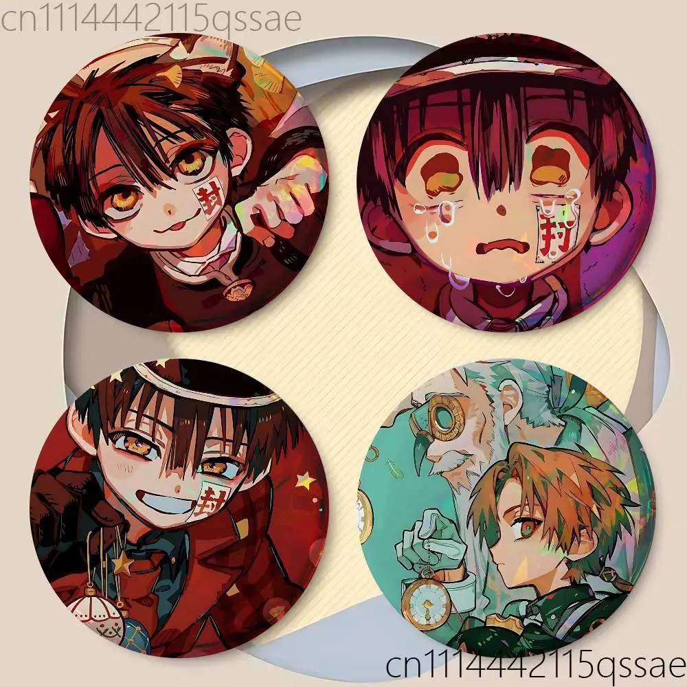 FOR Toilet Bound Hanako kun 25mm 75mm 44mm 58mm 32m Brooches Badges Pins for Accessories