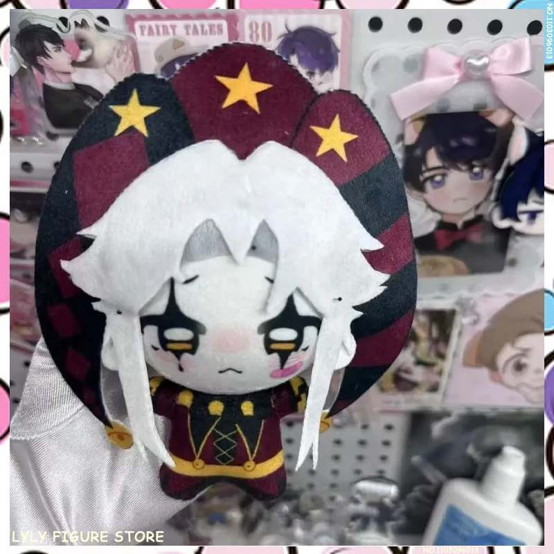 NEW 10cm The Freak Circus Freaks Pierrot Plushies Anime Plush Pendant Backpack Keychain Accessories Doll Decora Christmas Gifts