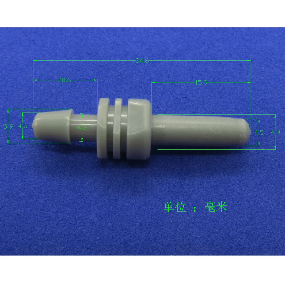 LC-04.05.34.35 GAS connector for BP ex-tube, BP air hose, NIBP cuff and patient monitor 5pcs/pack