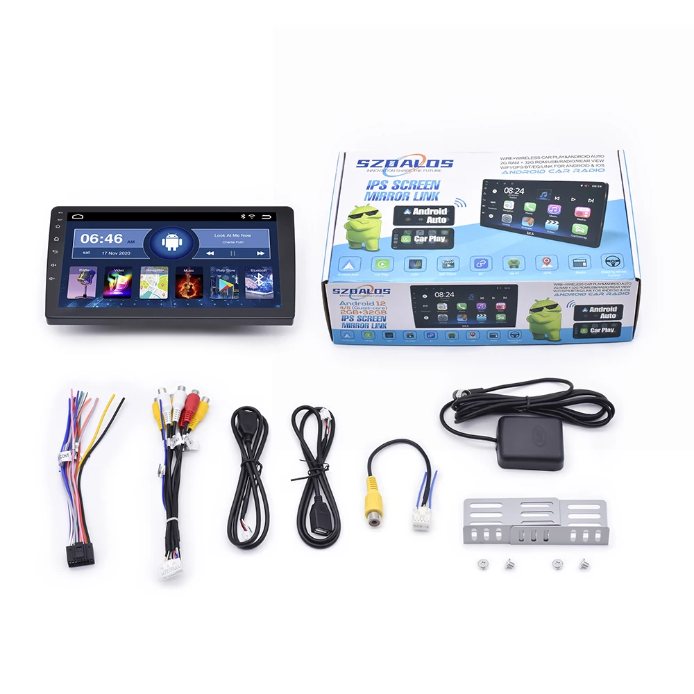 High Quality 7 Inch 9 Inch 10 Inch Auto Touch Screen Universal Navigator Factory Wholesale Android 13 System Radio GPS 1-Year