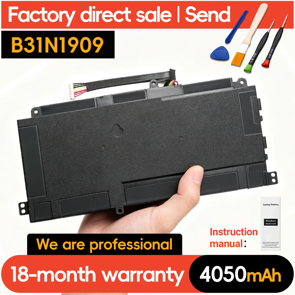 Suozhan B31N1909 Laptop Battery For ASUS ExpertBook P2 P2451FA-EK0009 EB0354R P2451FB-1A Series Notebook 4050mah