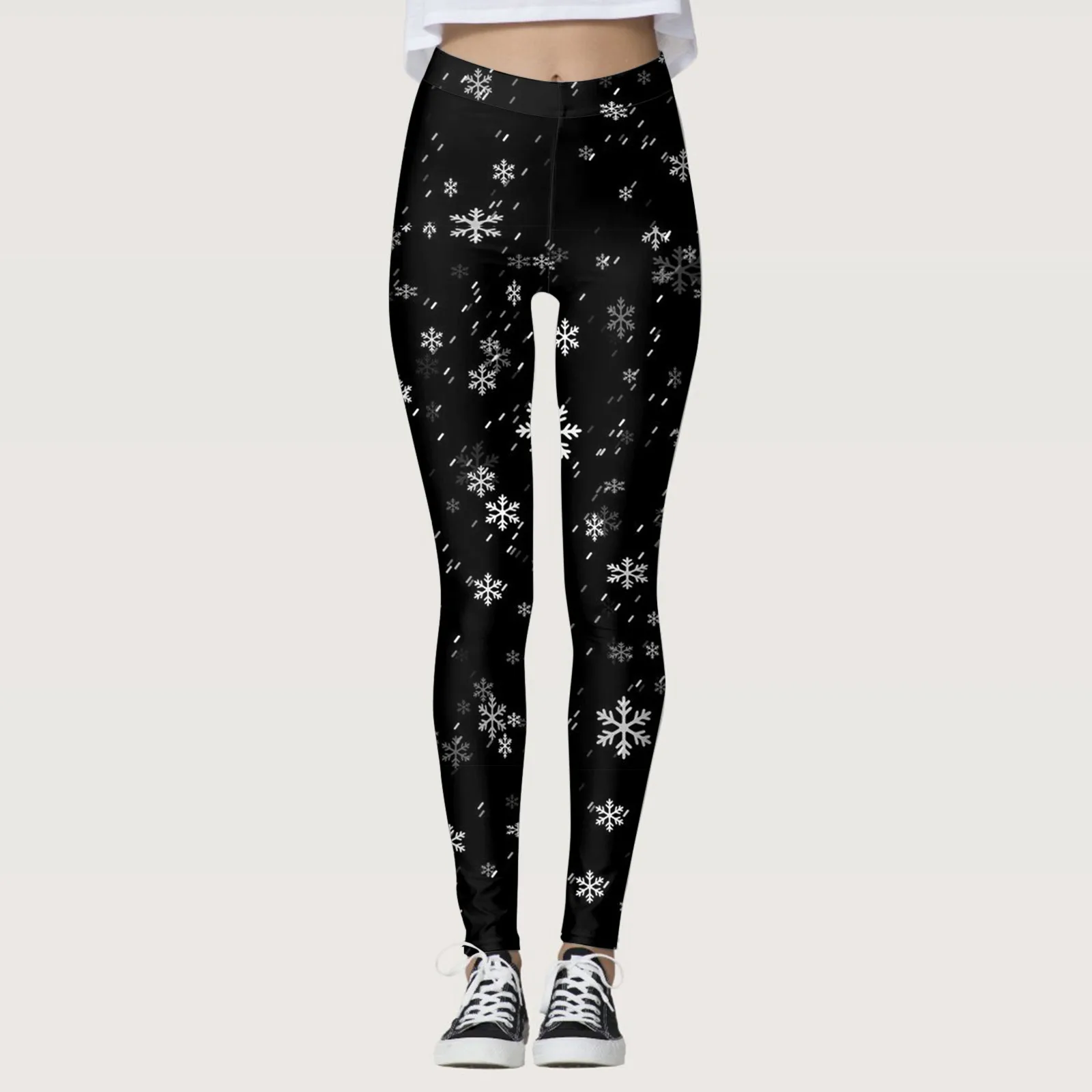 Christmas Printed Letters Dress Pants For Women Yoga Winter Casual Gym Leggings Women's Sheathing Leggings Push Up Pants Ladies