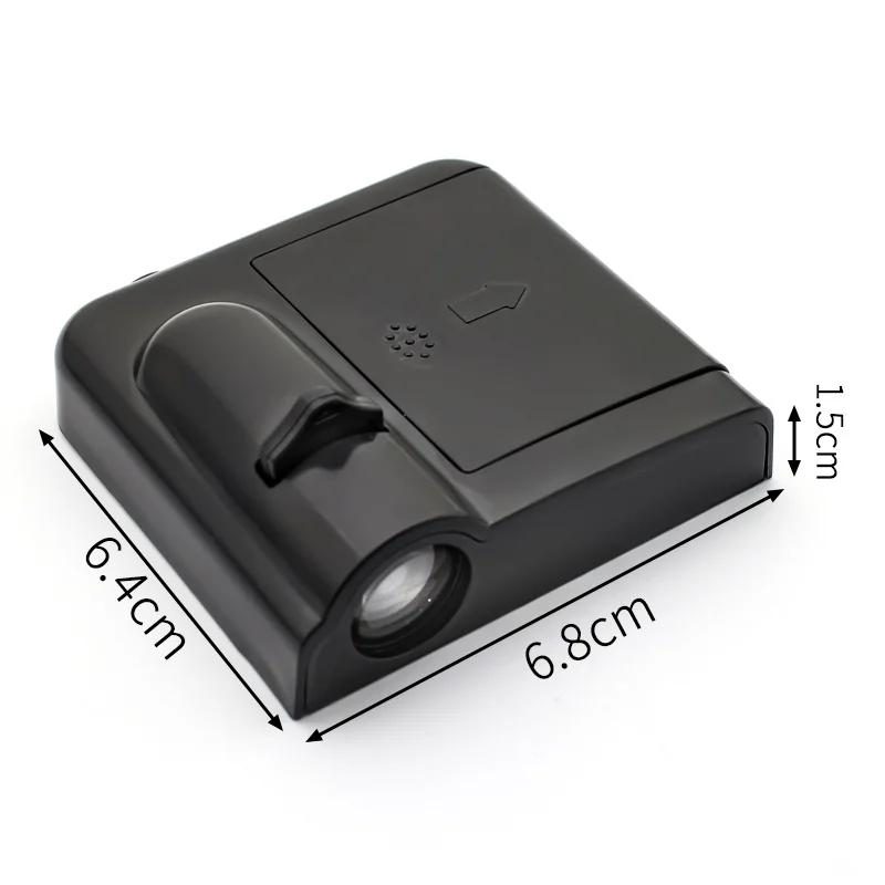 1/2Pcs LED Wireless Car Door Welcome Lights HD Projector Lamp For Ford Focus Fiesta Ranger Mondeo Fusion Kuga ESCORT Accessories