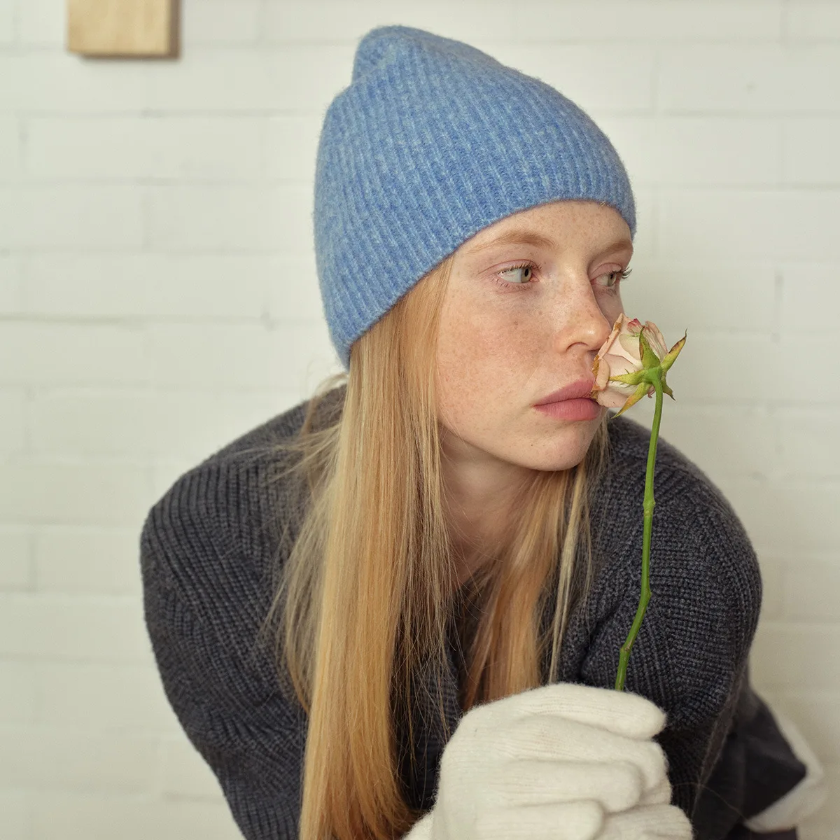 

Unisex Fall Winter Beanie - Solid Marled Knit Hat, Soft Pull-On Warm Cap for Men & Women Cold Days