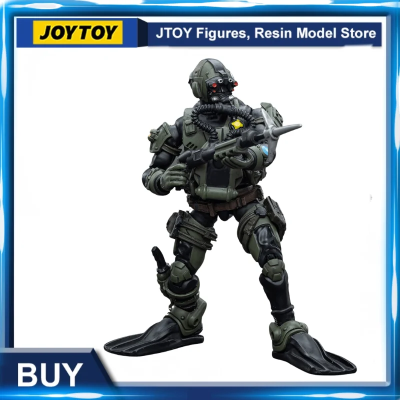 

[IN STOCK] JOYTOY 1/18 10.5cm Action Figure Marine Corp Frogmen Anime Collection Military Model