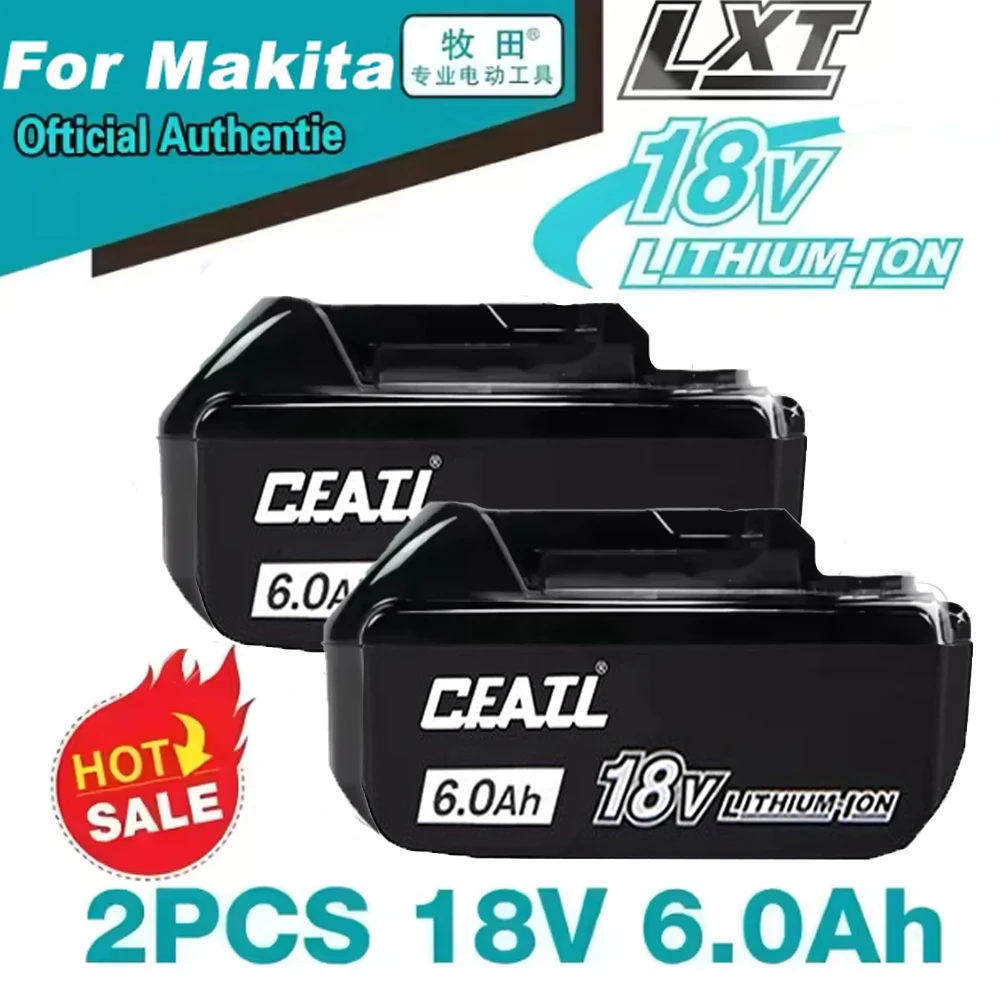 

100% Original For Makita 18v 6.0ah Rechargeable Battery Bl1830/Bl1830b/Bl1840/Bl1840b/Bl1850/Bl1850b Power Tools | Long-Lasting