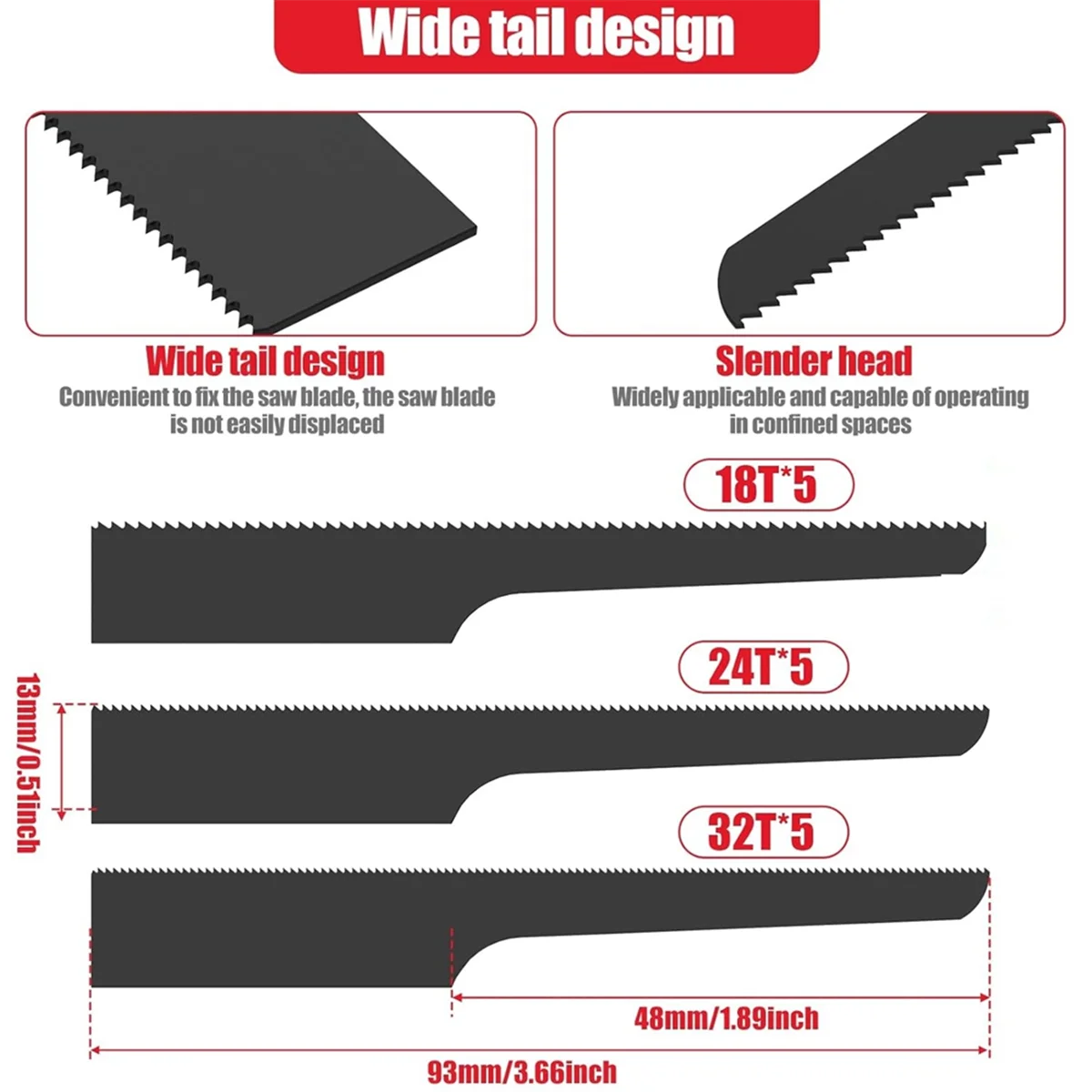 

ABNJ 15 шт. сменные полотна для сабельной пневматической пилы, электрорежущий инструмент, инструменты для ножовых пил с воздушным корпусом (18TPI, 44TPI, 32TPI)