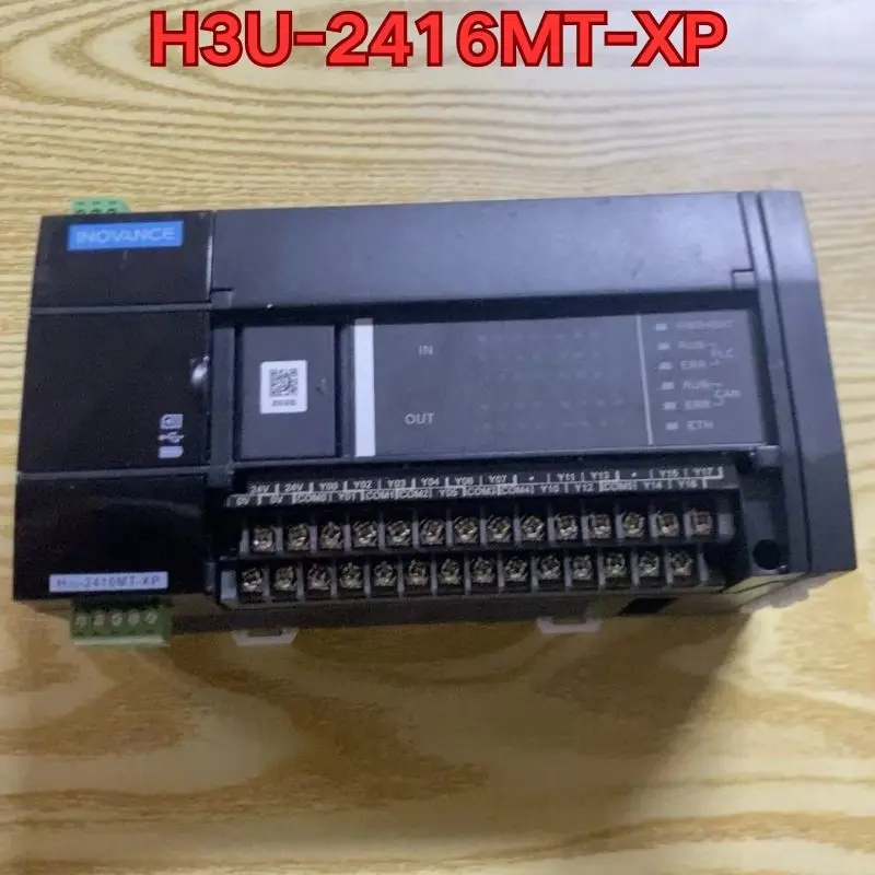 Second-hand H3U-2416MT-XP PLC controller function test is normal