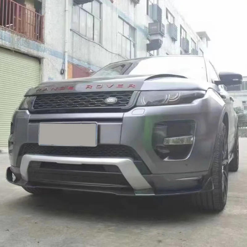 レンジローバー オーロラ 2012-2017 カーボンファイバー フロントリップ フロントショベル フロントバンパートリム