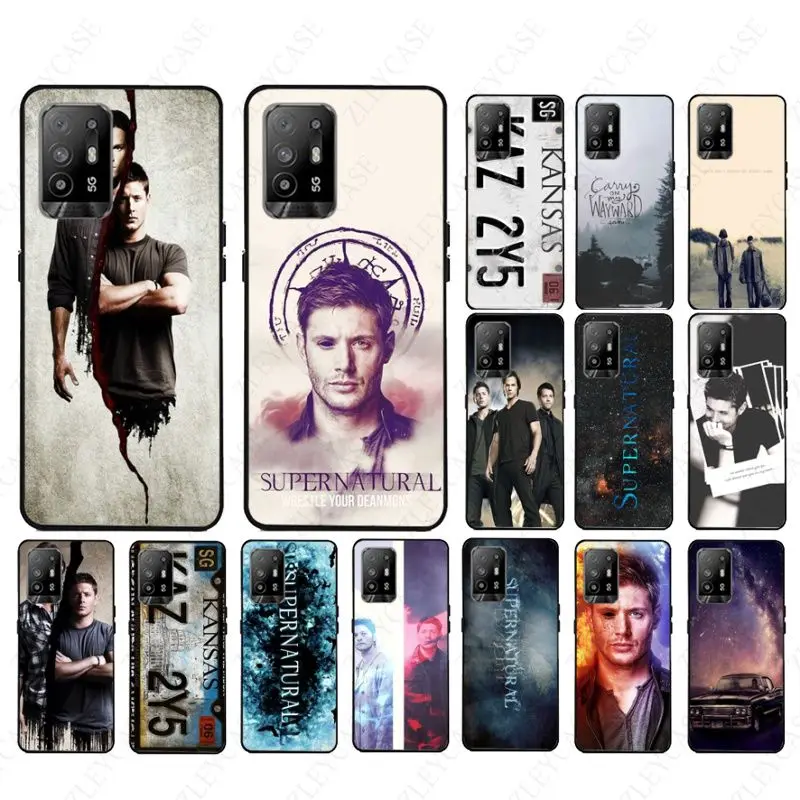 Supernatural Jared Padalecki KAZ 2Y5 Phone cover For OPPO A94 A74 A9 A5 A53 A73 2020 A57 A96 4G A54 A78 A77 A98 A72 5G Cases