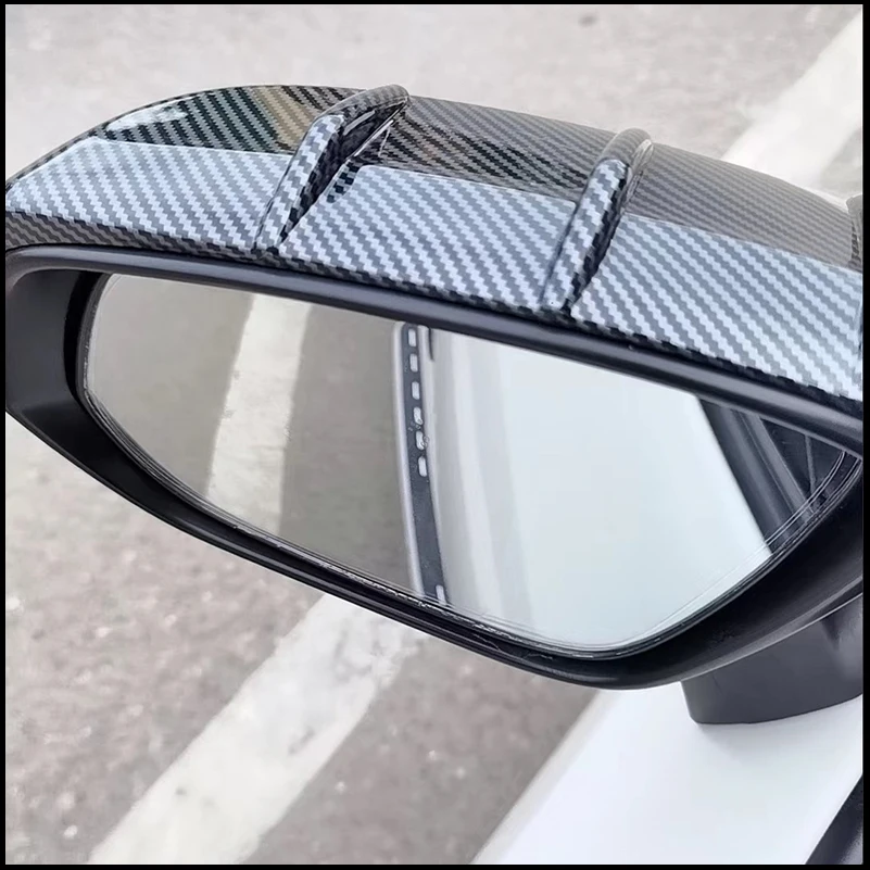 

Car Styling For Toyota RAV4 RAV-4 2019-2024 REARVIEW MIRROR COVER STICKER TRIM Strip Decorative Frame Auto Parts Accessories