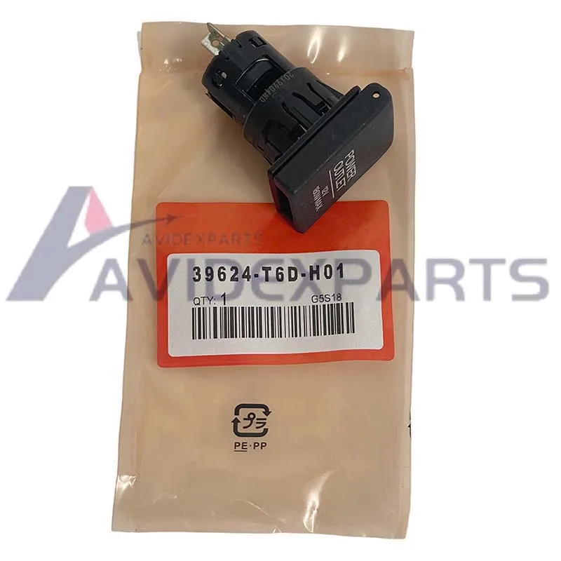 

39624-T6D-H01 is suitable For Honda 15-20 year Fengfan CRV Fit cigarette lighter holder with cover ring assembly