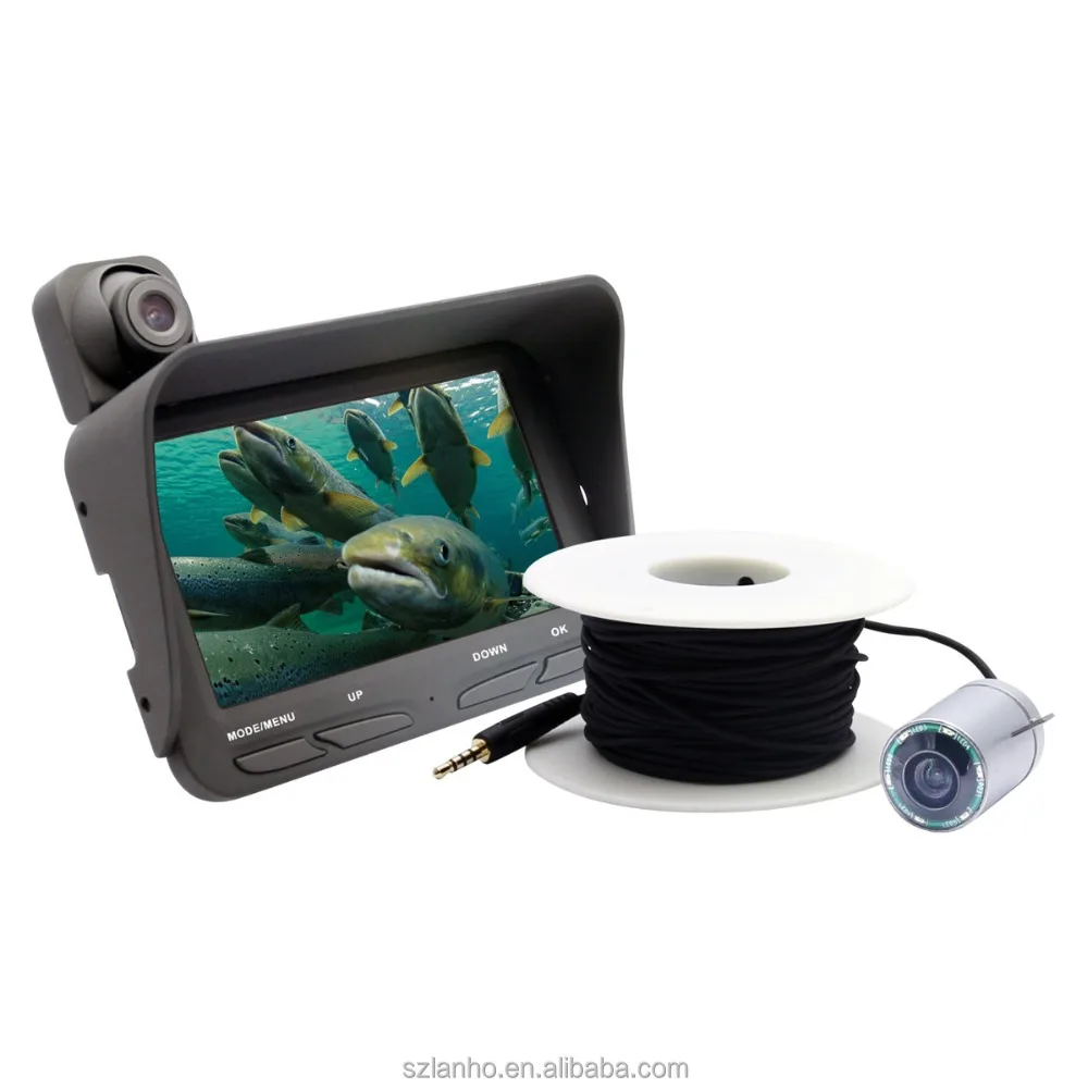 

New 4.3" LCD Monitor Night Vision Underwater Fishing Camera w/ Recording and Photo Shooting for Fishing