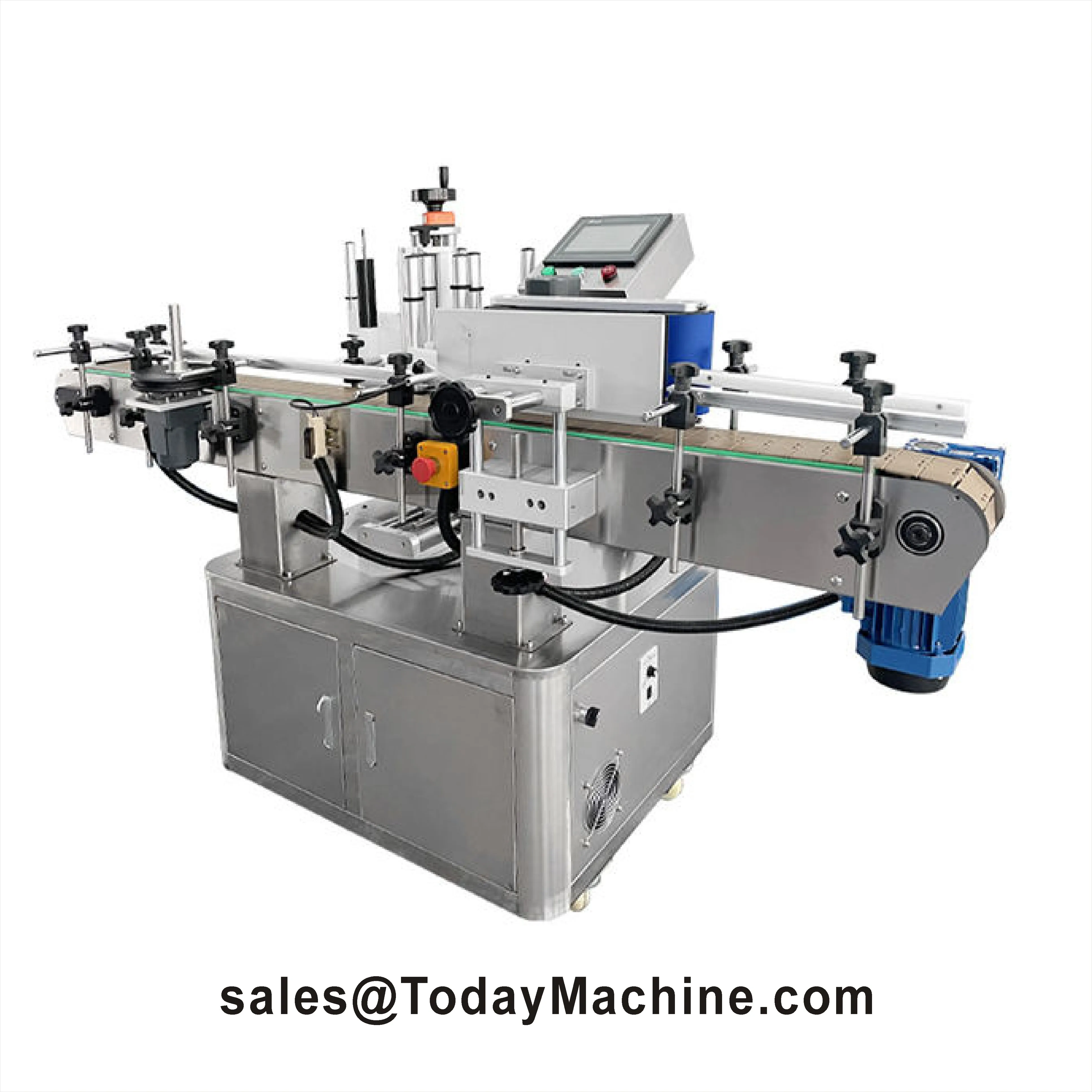 Fully Automatic Fixed Point Positioning Labeling Machine for Round Bottle Cans Jars