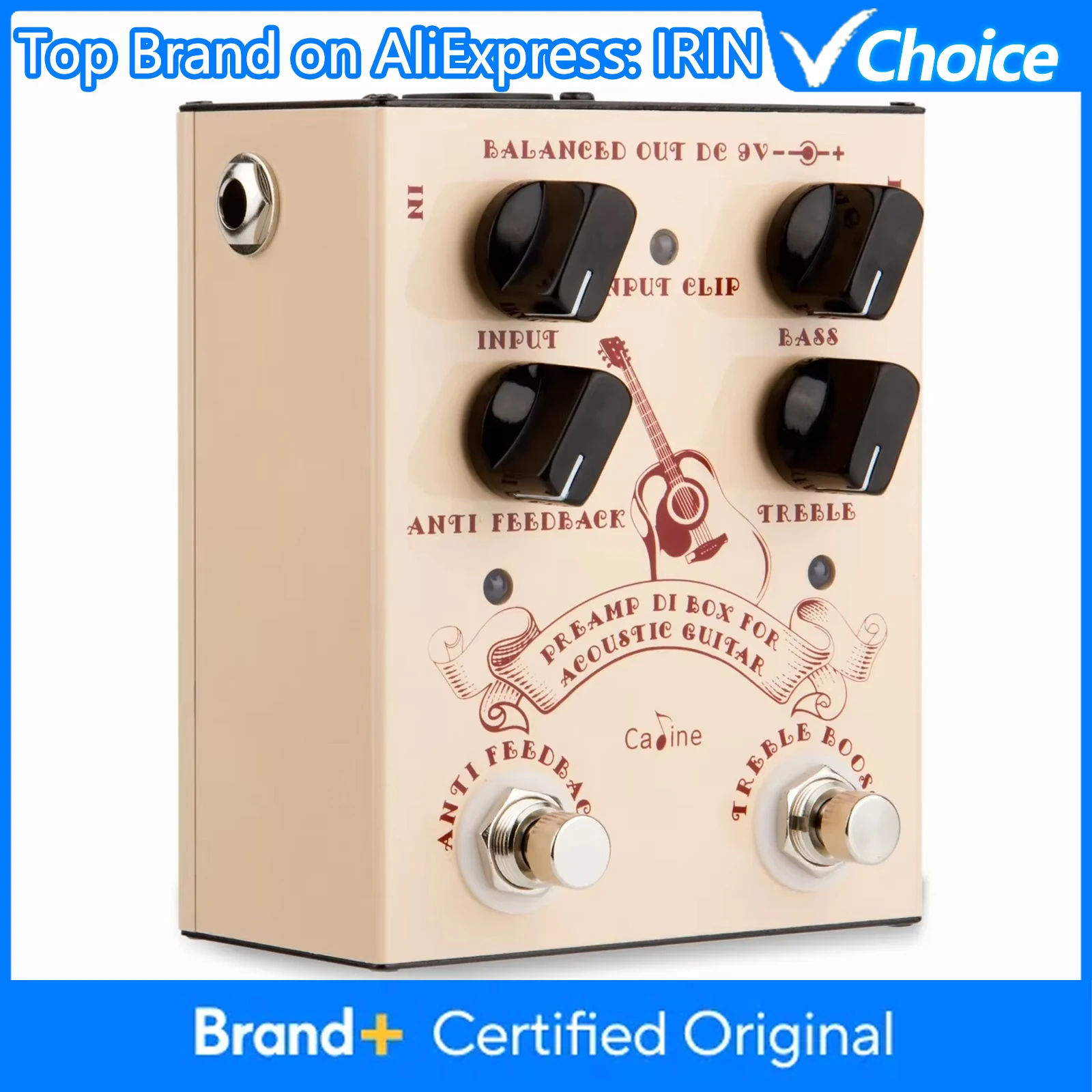 

Гитарная педаль Caline CP-40: Классический гитарный эффектор-предусилитель, аксессуары и запчасти для гитар