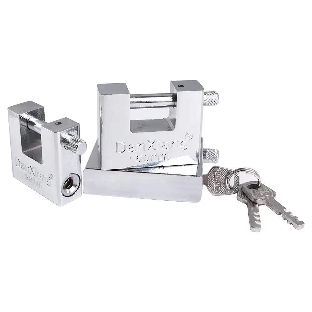 Waterproof Antirust Gate Anti-Theft Box With 3 Keys Home Improvement Hardware Padlock Door Lock