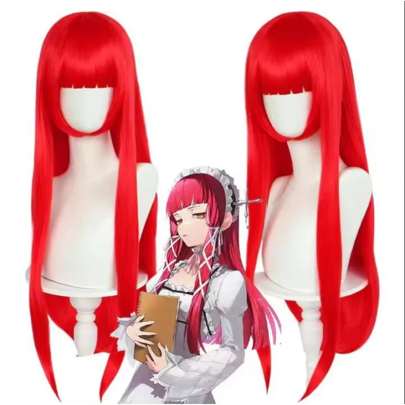

Парики аниме Persona 3 Chidori Yoshino, длинный красный парик для косплея