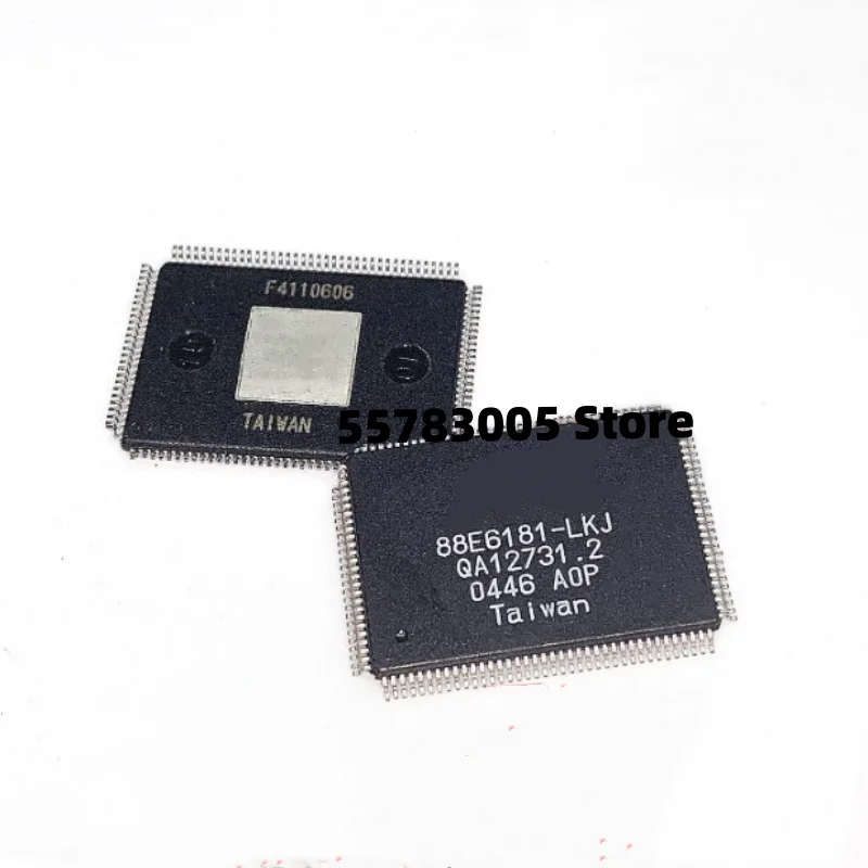3PCS New 88E6181-LKJ QFP100 Ethernet transceiver chip IC