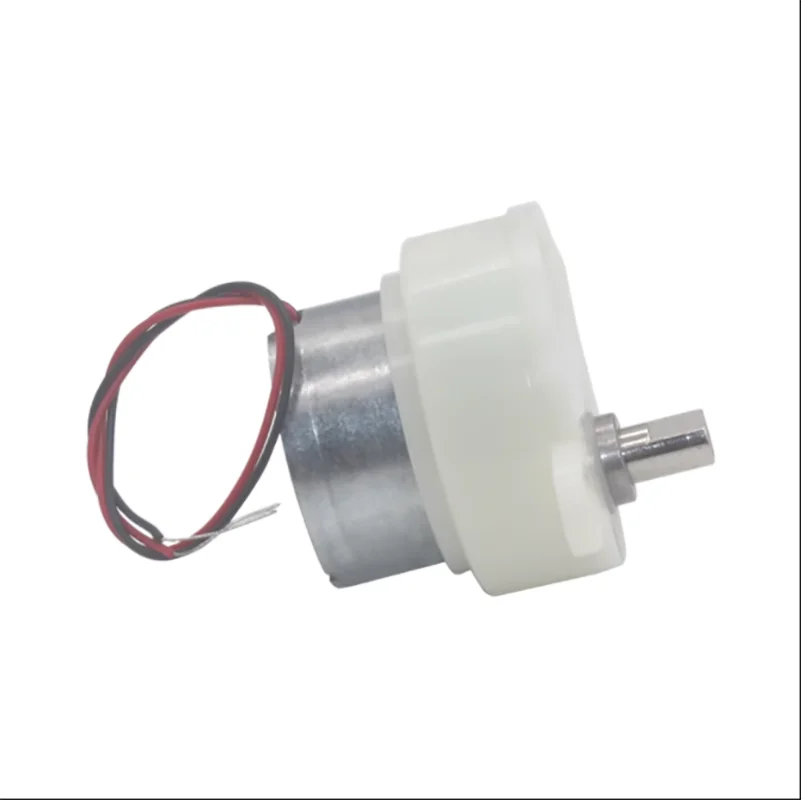 Micro Motor de Redução DC, Veículo Elétrico, Artesanato, Caixa De Luz Publicitária Elétrica, DC Plastic Gearbox Motor, 6V