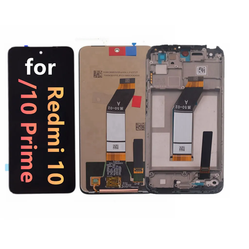 

Original For Xiaomi Redmi 10 LCD Display Touch Panel Screen Digitizer Assembly Pantalla For Redmi 10 Prime 21061119AG LCD Frame