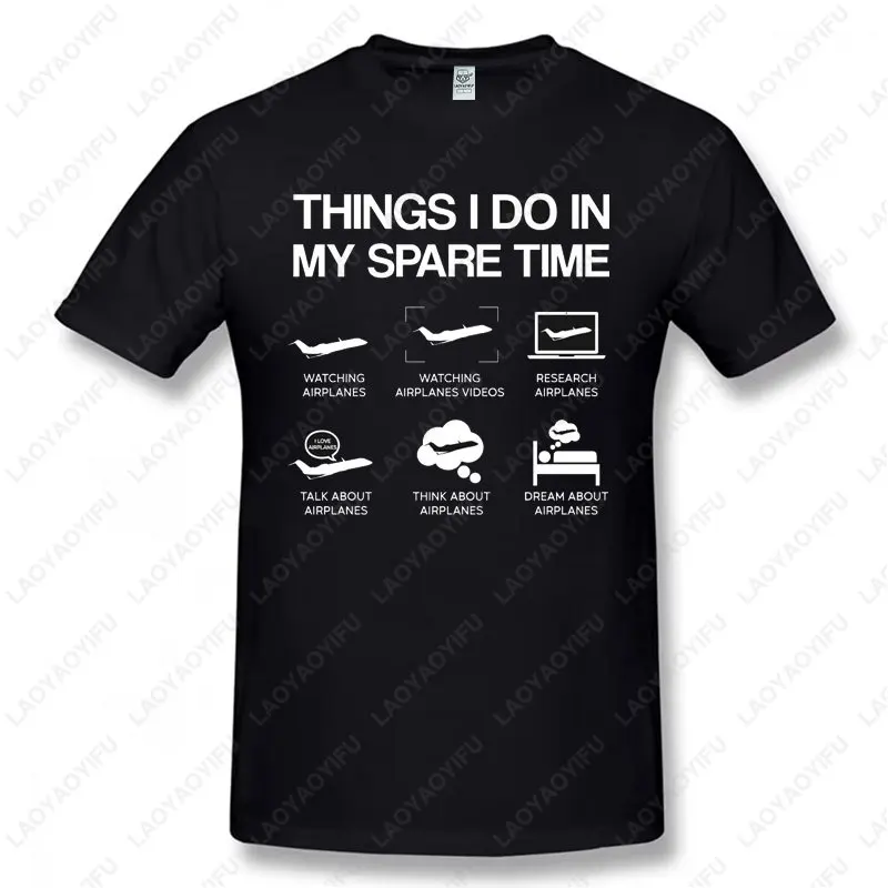 How Planes Fly T-shirt Engineer Pilot TShirt Funny Heartbeat Aircraft Pattern Printed T Shirt Cotton Men Women Summer Cool Tees - Image 5