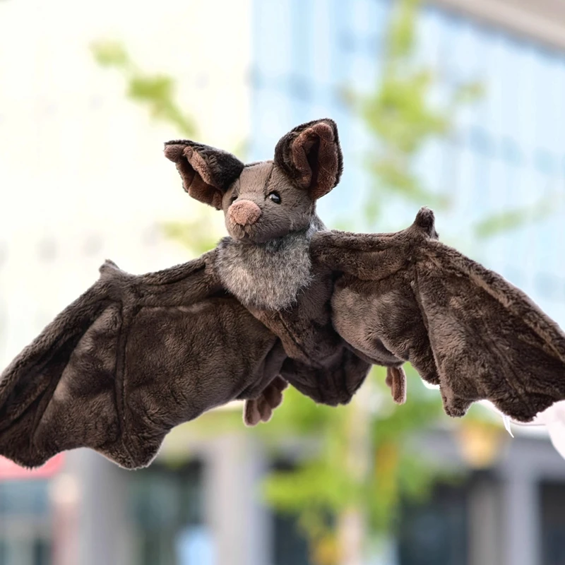 Simulation Bat Vampire Plush Toy Doll Realistic Bats Novelty Halloween gift decoration DY10313