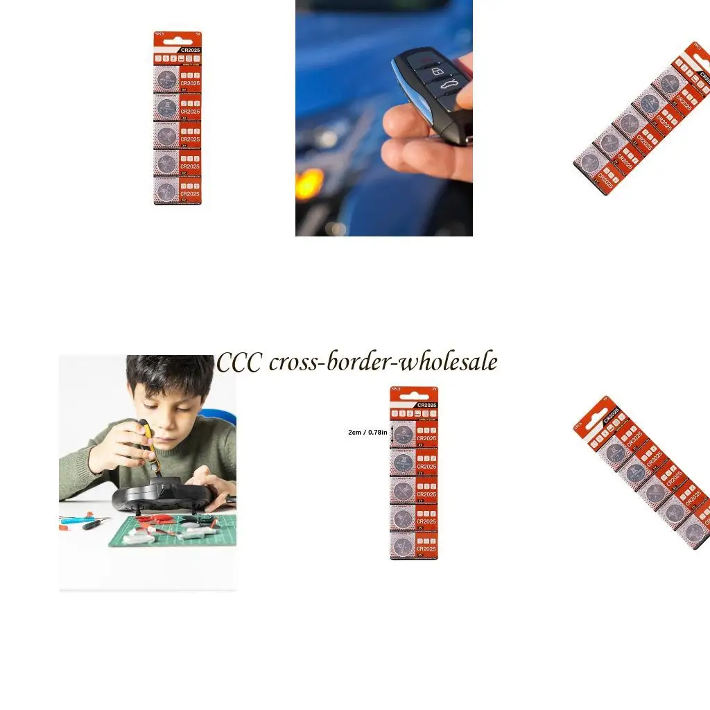 

L41F CR2025 Lithium Batteries CR2025 Coin Batteries for Small Electronics