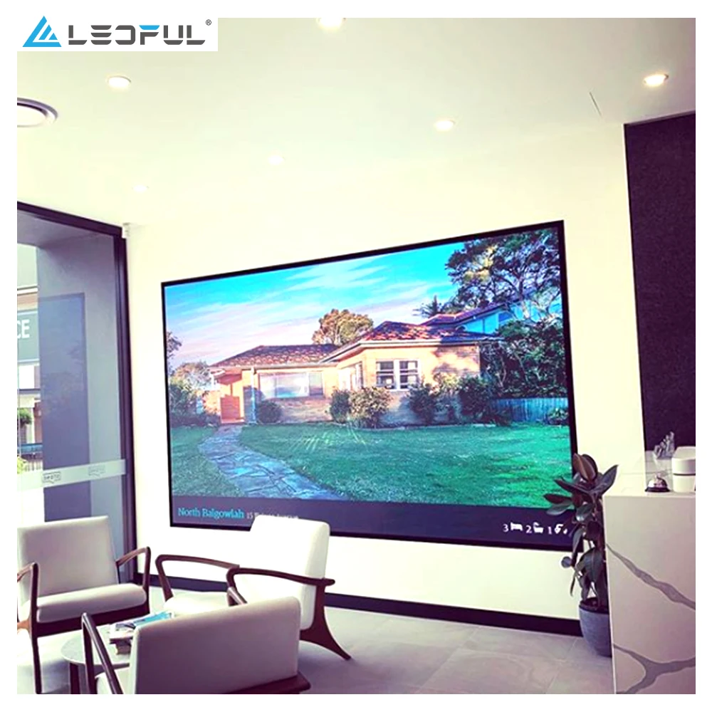 Indoor Fixed LED Display Screen SMD LED Video Wall Digital LED Screen for Conference Church