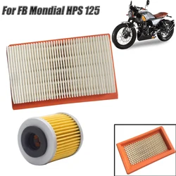 Motorcycle Air Filter Intake Cleaner Air Element Cleaner Oil Filter For FB Mondial HPS 125 HPS Hipster HPS125