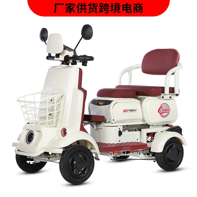 New Electric Four-wheeled Vehicle For Adult Transportation Elderly Leisure Electric Small Leisure 1000W48V25AH Lithium Battery