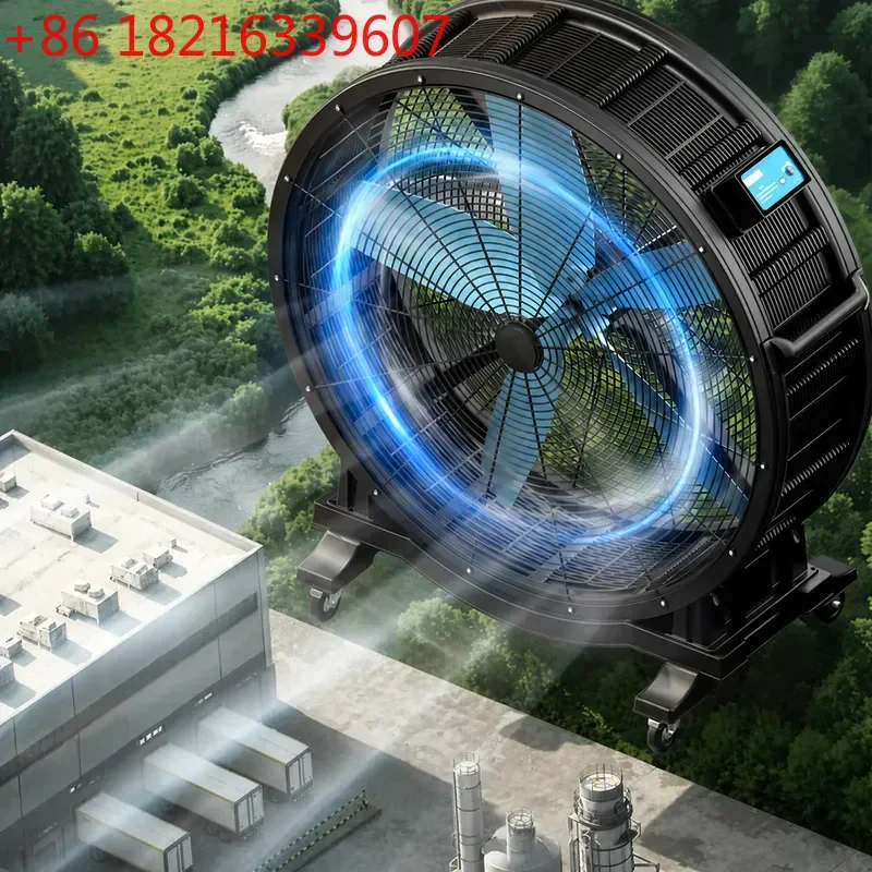 YAOIndustrial Permanent Magnet Movable Powerful Fan for Commercial Workshop Warehouse Outdoor Gymnasium