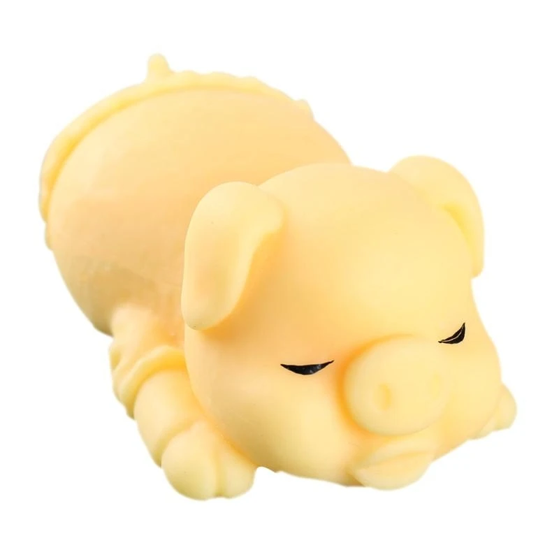 بفك ألعاب الخنازير تململ الحيوان الضغط لعبة ضغط الدقيق الكرة التفاعلية خنزير نموذج الشكل الحسية تململ للتوحد 15UB