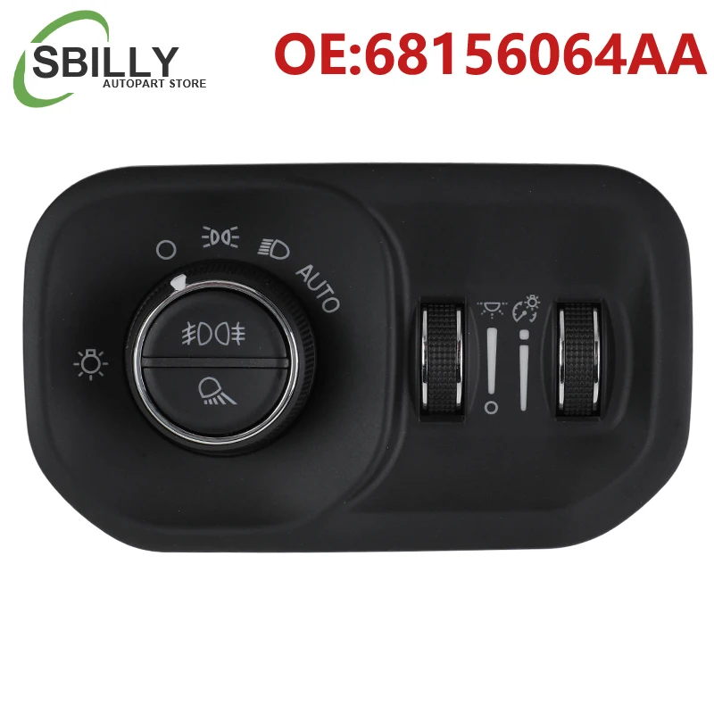 68156064aa-headlight-fog-light-control-switch-dashboard-dimmer-switch-68156064ab-68156064ac-for-dodge-ram-1500-3500-2019