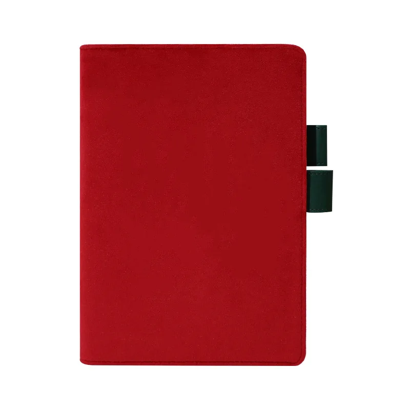 A6 Hobo French Velvet Fabric Refillable Journal - Soft Cover, Eye-Friendly Pages for Students & Journaling  Hobo Fabric Notebook - view 6