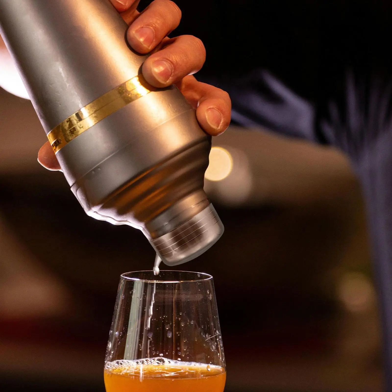 

Supplies Shake Cup Lid Travel Drinks Shaker Top Stainless Steel Cocktail Tumbler