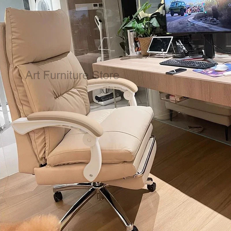 Cushion Armchairs Office Chairs Recliner Waiting Design Work Office Chairs Mobile Adjustable Cadeira Escritorio Home Furnitures