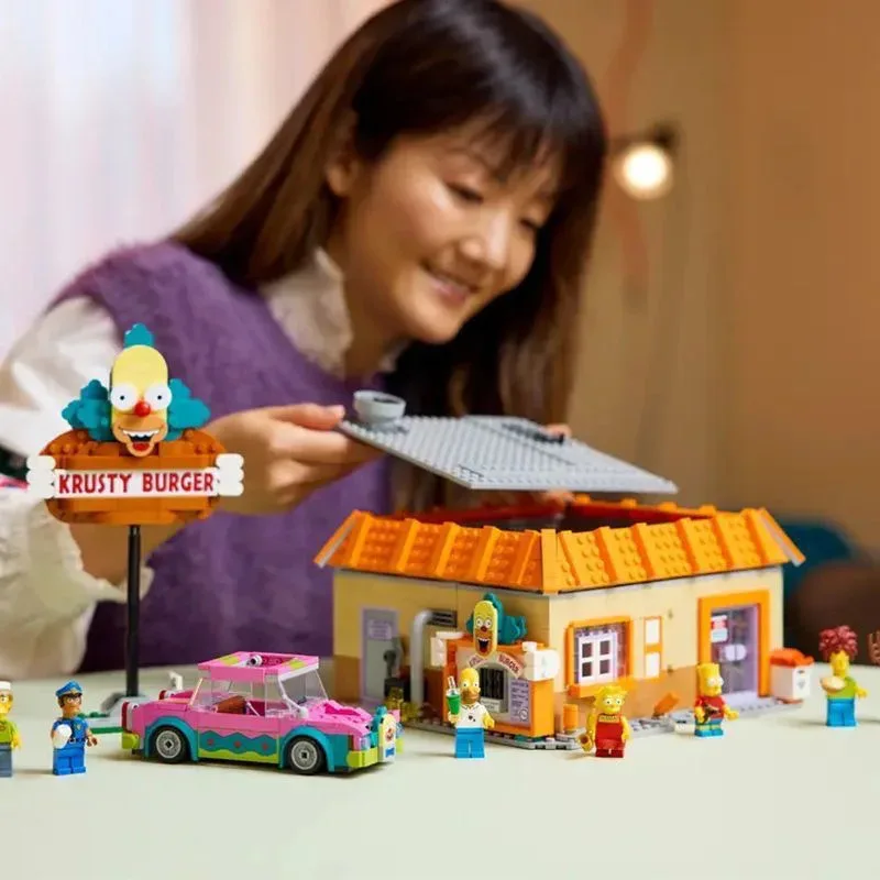 10352 Neues Hamburger-Restaurant-Baustein-Set, kreatives Lernspielzeug, Kindergeschenk, Weihnachtsgeschenk