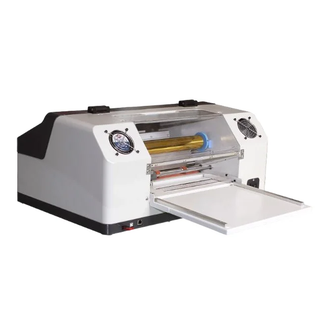 300mm Digital Hot Foil Stamping Printing Machine Semi-Automatic Digital Label Printer 200dpi Flatbed Printer DC300TJ