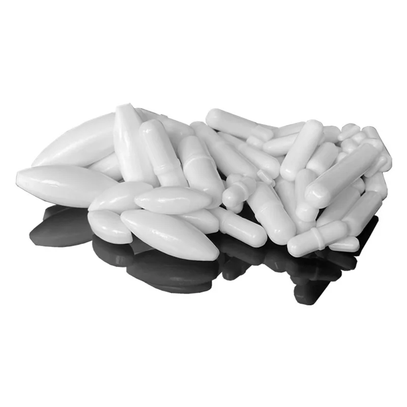 10pcs/lot Type-A B C Lab High-Temperature Resistant PTFE Magnetic Stirring Bar