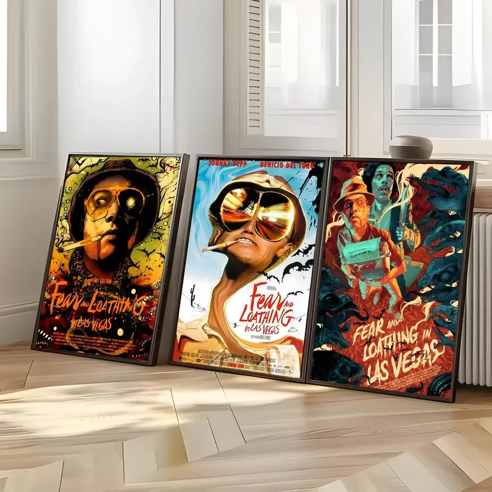 Movie Thriller Fear And Loathing In Las Vegas Poster Distinct Home Decor Concepts Chic Indoor Art Pieces